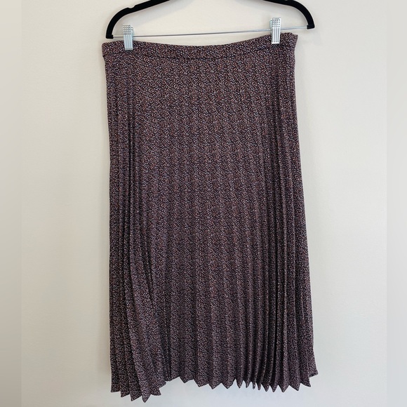 J.Crew pleated mid-length skirt sz12 NWT - Picture 1 of 7